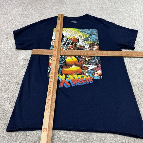 Marvel T-Shirt Men’s Blue Short Sleeve Size Medium - Picture 2 of 9